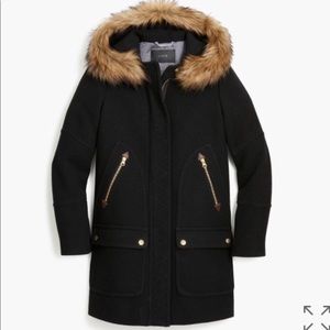 J Crew Italian Wool Parka